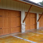 Canyon Country Garage door wood custom