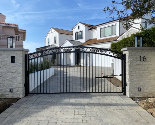 powder coated automatic gate